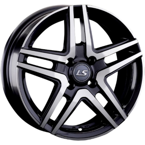 Фото колесного диска LS 420 6x15 5*114.3 ET45 DIA73.1 BKF Литой
