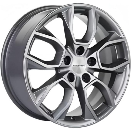 Khomen KHW 1713 7x17 5*110 ET46 DIA63.3 Gray Литой