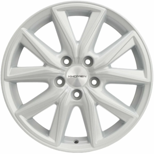 Khomen KHW 1706 7x17 5*114.3 ET45 DIA60.1 Silver Литой