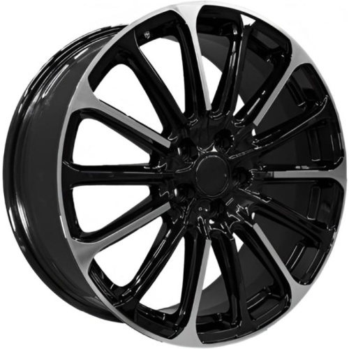 Khomen KHW 1910 7.5x19 5*114.3 ET40 DIA66.6 Black-FP Литой