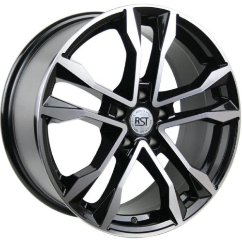 RST R068 8x18 5*112 ET25 DIA66.6 BKFP Литой