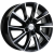 Фото колесного диска Khomen KHW 1507 6x15 5*100 ET37 DIA54.1 Black-FP Литой