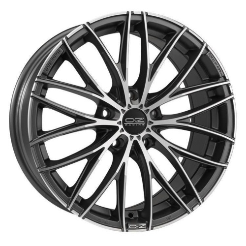 OZ Italia 150 8x17 5*112 ET35 DIA75.1 Matt Dark Graphite Diamond Cut Литой