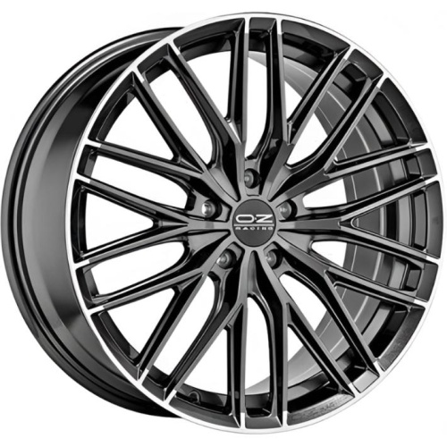 Фото колесного диска OZ Gran Turismo HLT 8.5x19 5*114.3 ET35 DIA75.1 Star Graphite Diamond Lip Литой