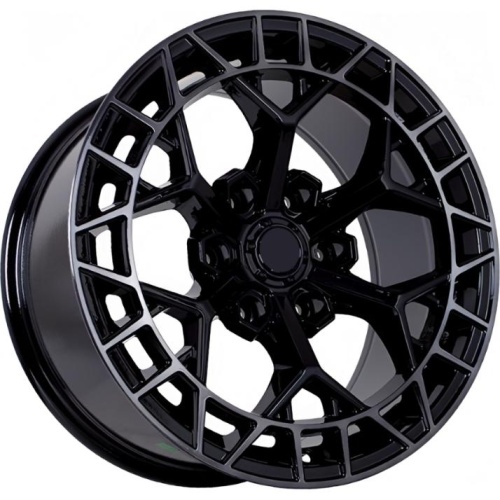 FF Q2006 9x18 6*139.7 ET20 DIA110.1 Gloss Black Tinted Литой