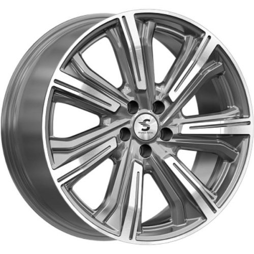 Скад Kleemann 8.5x20 5*120 ET45 DIA59.6 Diamond gloss graphite Литой