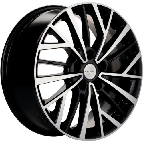 Khomen KHW 1717 7x17 5*114.3 ET48 DIA56.1 Black-FP Литой