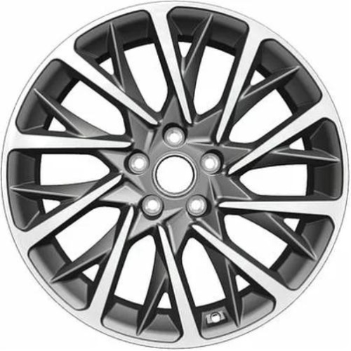 Фото колесного диска Khomen KHW 1804 7.5x18 5*108 ET45 DIA65.1 Gray-FP Литой
