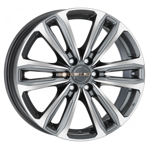 MAK Safari 6 8x18 6*114.3 ET45 DIA66.1 Gunmetal Mirror Face Литой