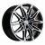 Khomen KHW 1904 8.5x19 5*112 ET28 DIA66.6 Black-FP Литой