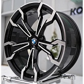 BMW NL4 11x22 5*112 ET28 DIA66.6 Gloss Black Кованый
