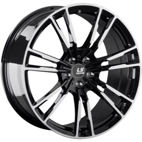 Фото колесного диска LS Forged FG06 8.5x20 5*114.3 ET30 DIA67.1 BKF Кованый