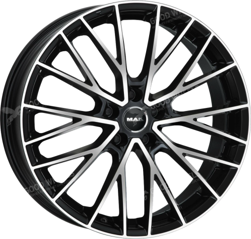 MAK Speciale 8.5x20 5*114.3 ET40 DIA76.1 Graphite Mirror Face Литой