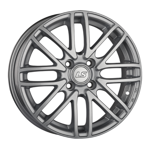 LS H3002 6x15 4*100 ET45 DIA73.1 Silver Литой