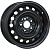 Фото колесного диска Trebl X40932 5.5x15 5*100 ET40 DIA57.1 Black Штампованный