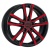 MAK Milano 6.5x16 5*114.3 ET40 DIA76.1 Black Red Face Литой