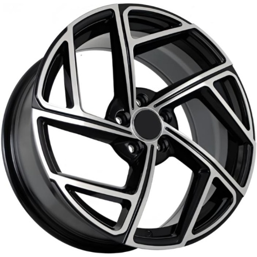 Фото колесного диска FF FBX115 7.5x17 5*114.3 ET35 DIA73.1 Black Machined Face Литой