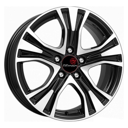 Remain R159 7x17 5*112 ET43 DIA57.1 Алмаз черный Литой