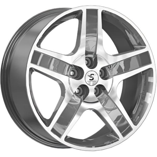 Фото колесного диска K&K KP008 8.5x20 5*108 ET43 DIA60.1 Алмаз графит Литой