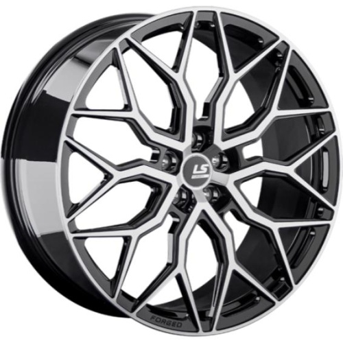 LS FG13 9.5x22 5*114.3 ET47 DIA67.1 BKF Литой