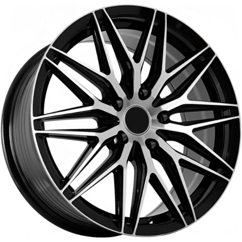 Фото колесного диска FF FBX512 7.5x17 4*100 ET38 DIA73.1 Black Machined Face Литой