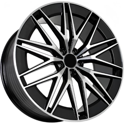Фото колесного диска FF FBX387 11.5x22 5*112 ET53 DIA66.6 Black Machined Face Литой
