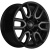 Khomen KHW 1723 8x17 6*139.7 ET38 DIA67.1 Black Литой
