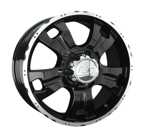 LS 214 7.5x18 6*139.7 ET25 DIA77.8 BKF Литой
