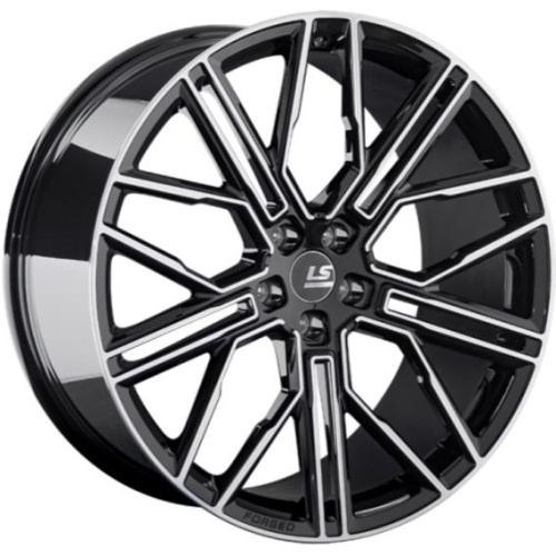 LS FG08 10.5x21 5*112 ET31 DIA66.6 BKF Литой