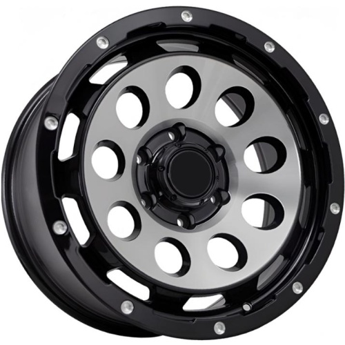Фото колесного диска Kipardo KF59 8.5x18 6*139.7 ET15 DIA110.1 Black Polish Литой
