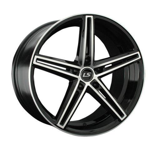LS 749 8.5x19 5*120 ET25 DIA74.1 BKF Литой