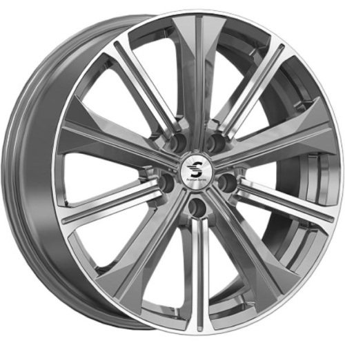 Скад КР013 7x19 5*108 ET45 DIA60.1 Diamond gloss graphite Литой