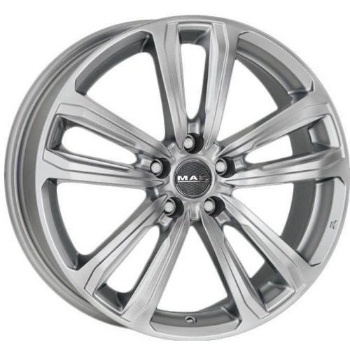 MAK Magma 7x17 5*114.3 ET55 DIA56.1 Silver Литой