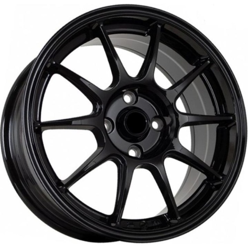 Фото колесного диска FF SH7047 7x15 4*100 ET35 DIA73.1 Gloss Black Литой