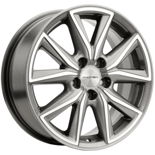 Khomen KHW 1706 7x17 5*114.3 ET39 DIA60.1 G-Silver-FP Литой
