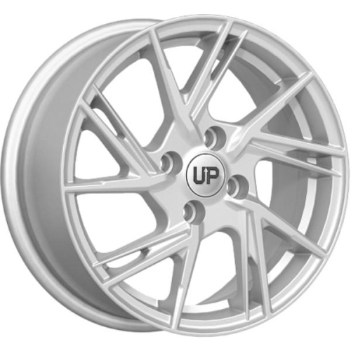 Фото колесного диска WUP UP115 6.5x15 4*100 ET37 DIA60.1 Silver Classic Литой