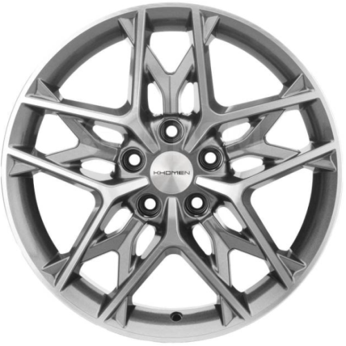Khomen KHW 1709 7x17 5*108 ET45 DIA60.1 Gray-FP Литой