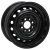 Eurodisk 86J39C 7x17 5*114.3 ET45 DIA66.1 Black Штампованный