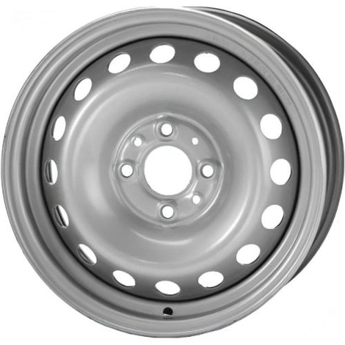 Trebl 8460 6x15 5*114.3 ET40 DIA66.1 Silver Штампованный