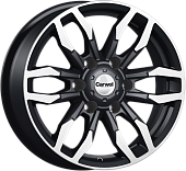 Carwel Немо 7.5x17 6*139.7 ET25 DIA106.1 BL Литой