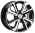 Khomen KHW 1501 6x15 4*100 ET46 DIA54.1 Black Литой Khomen KHW 1501 6x15 4*100 ET46 DIA54.1 Black Литой