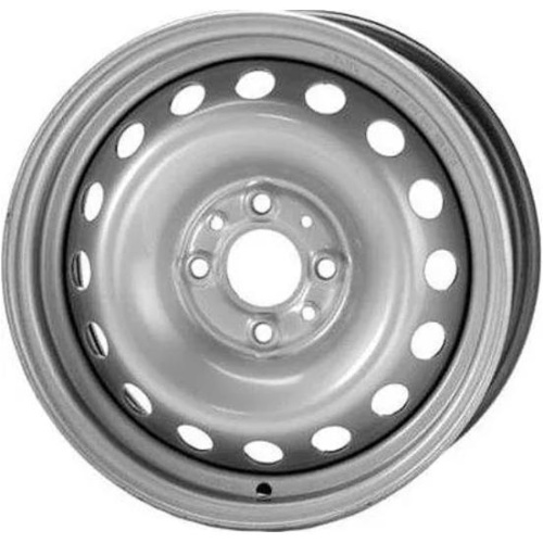 Trebl 7915T 6x15 4*100 ET43 DIA56.6 Silver Штампованный
