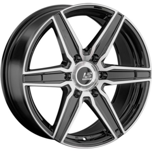 Фото колесного диска LS RC62 8x18 6*139.7 ET40 DIA75.1 BKF Литой