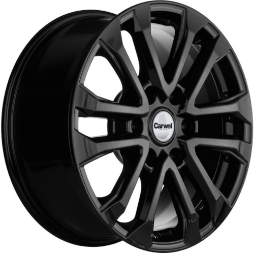 Carwel Пур 7.5x18 6*139.7 ET30 DIA108.1 BL Литой