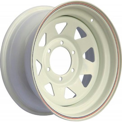 Off Road Wheels Toyota 8x16 5*150 ET-25 DIA113.1 White Штампованный