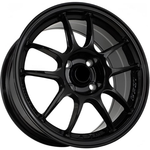 Фото колесного диска FF SH7184 7x15 4*100 ET35 DIA73.1 Gloss Black Литой