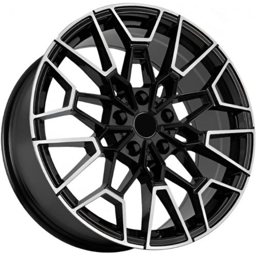 FF FBX251 9.5x19 5*120 ET42 DIA72.6 Black Machined Face Литой