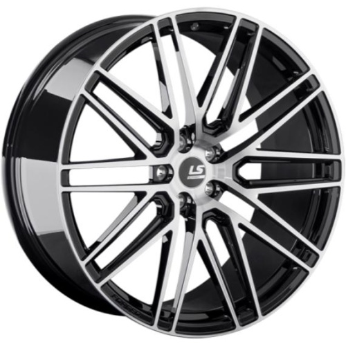 LS FG12 10x22 5*112 ET55 DIA66.6 BKF Литой