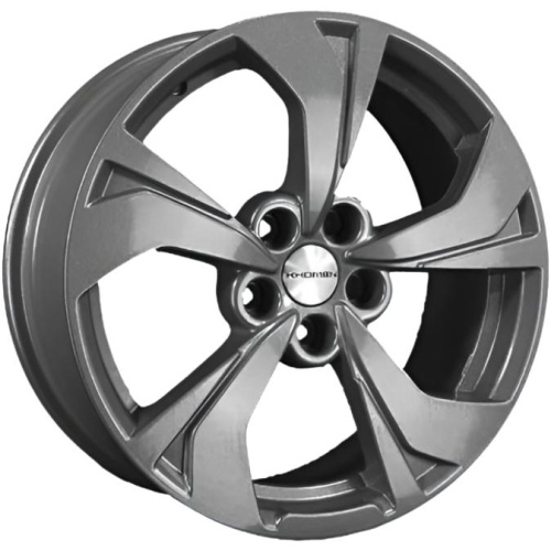 Фото колесного диска Khomen KHW 1724 7x17 5*108 ET36 DIA65.1 Gray Литой