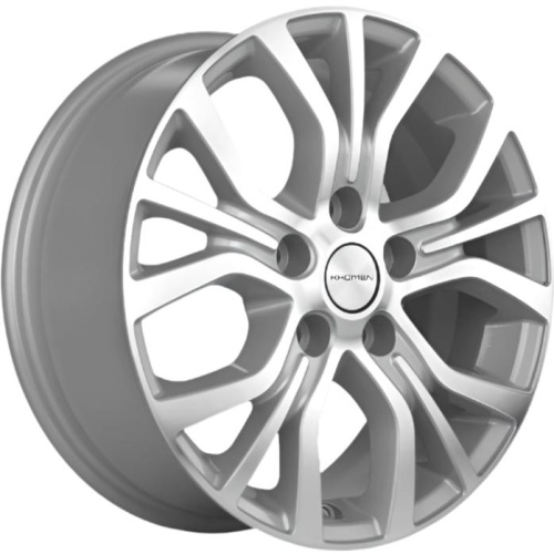 Фото колесного диска Khomen KHW 1608 6.5x16 5*114.3 ET43 DIA67.1 F-Silver-FP Литой